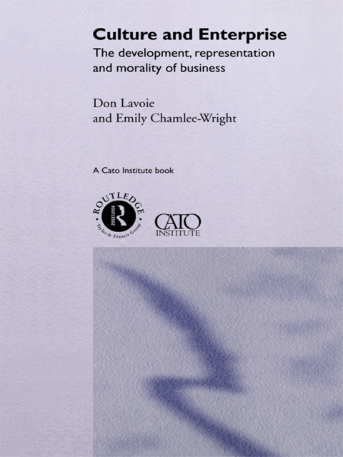 Cover image for book Culture and Enterprise
