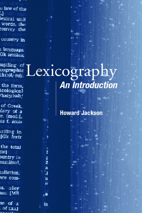 Cover image for book Lexicography
