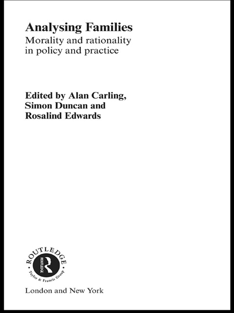 Cover image for book Analysing Families