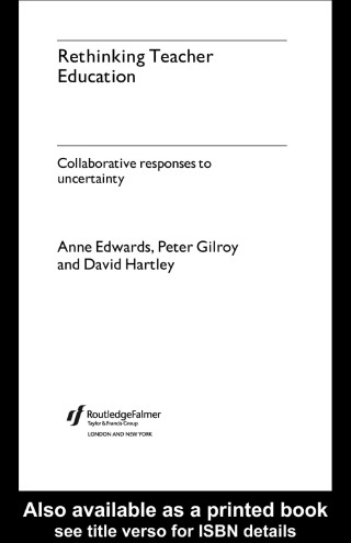 Rethinking Teacher Education