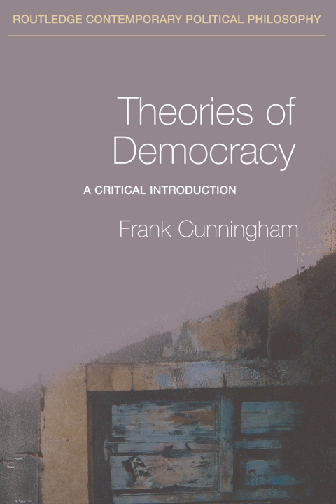 Cover image for book Theories of Democracy
