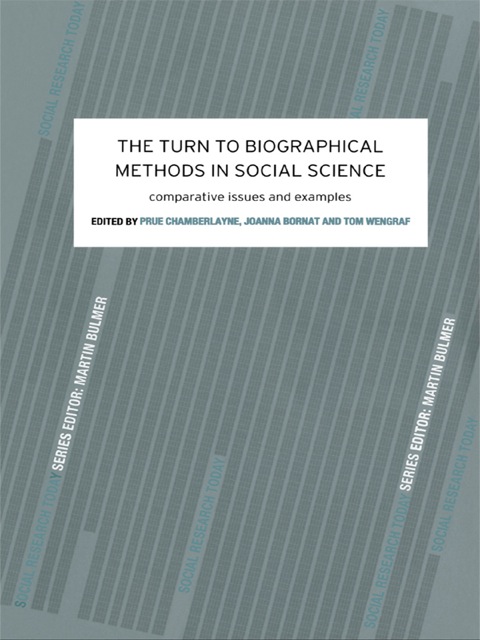 Cover image for book The Turn to Biographical Methods in Social Science