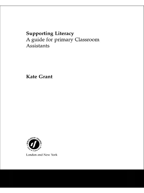Cover image for book Supporting Literacy
