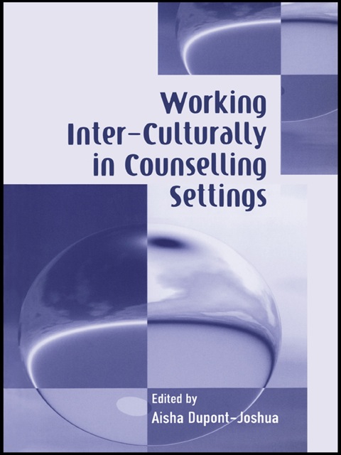 Cover image for book Working Inter-Culturally in Counselling Settings
