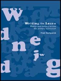 Cover image: Writing to Learn 1st edition 9780415224130