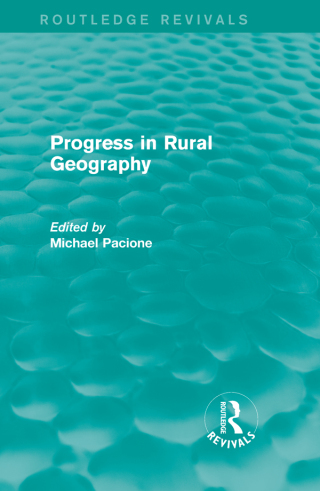 Progress in Rural Geography (Routledge Revivals)