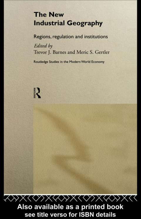 Cover image for book The New Industrial Geography