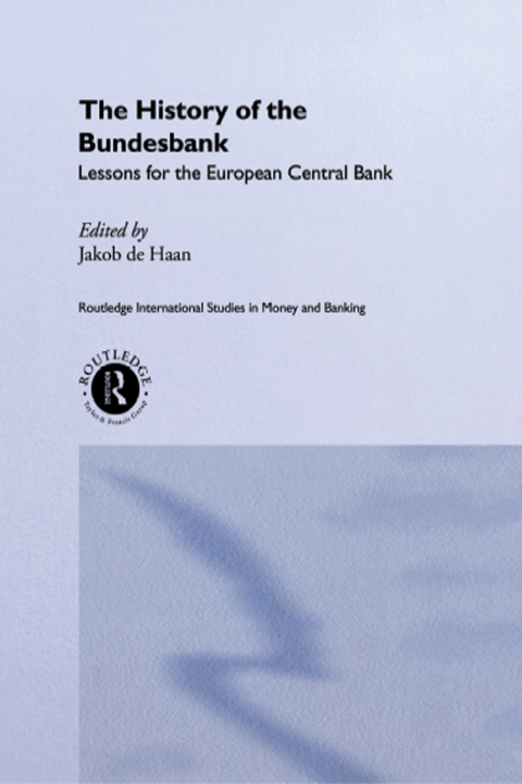 Cover image for book The History of the Bundesbank