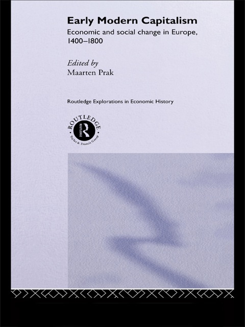 Cover image for book Early Modern Capitalism