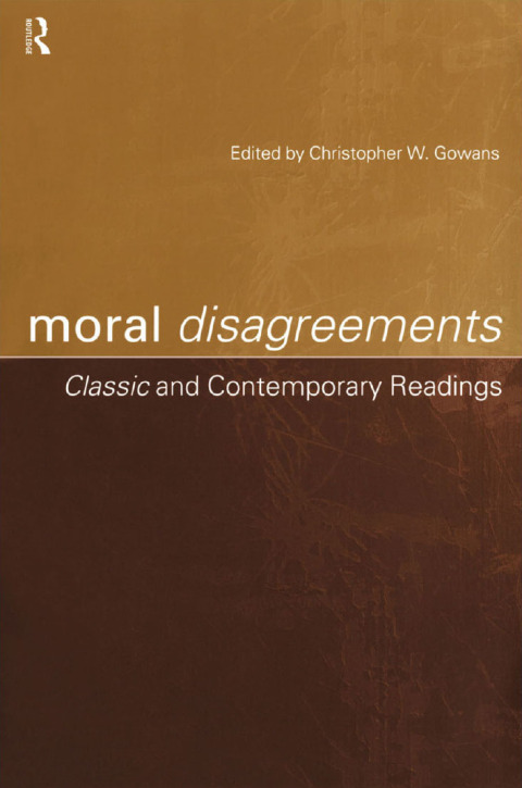 Cover image for book Moral Disagreements