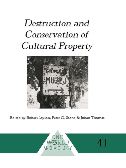 Cover image for book Destruction and Conservation of Cultural Property