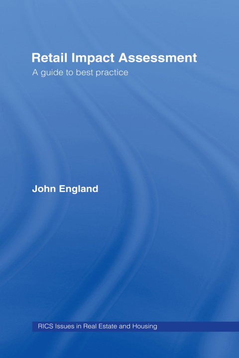 Cover image for book Retail Impact Assessment