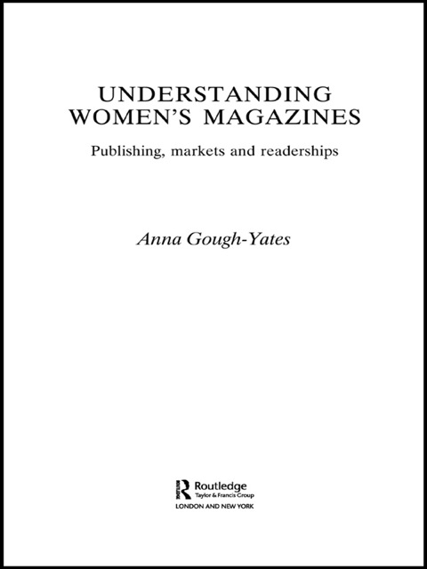 Cover image for book Understanding Women's Magazines
