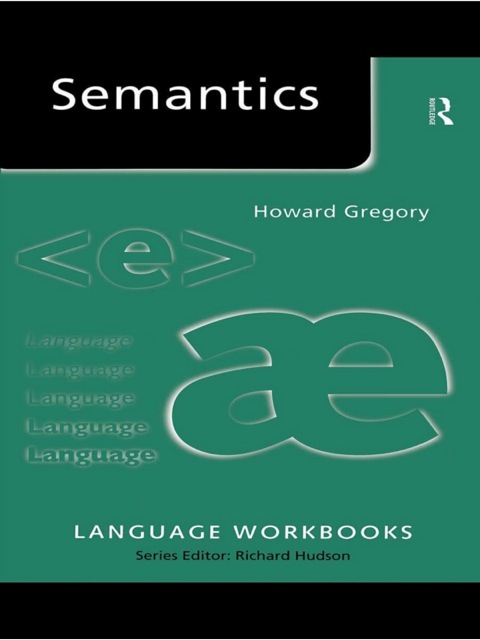 Cover image for book Semantics