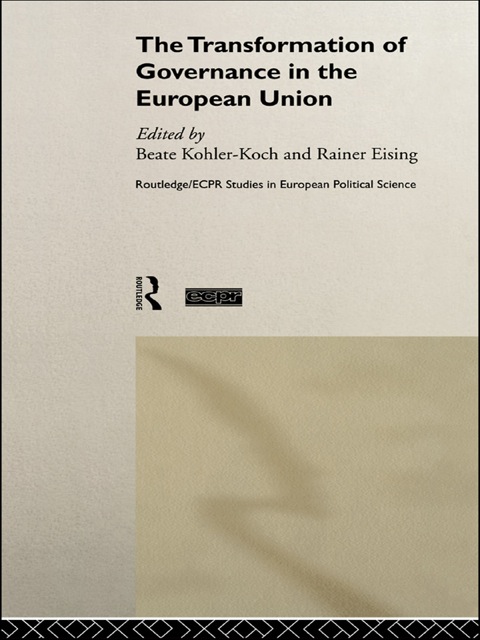 Cover image for book The Transformation of Governance in the European Union