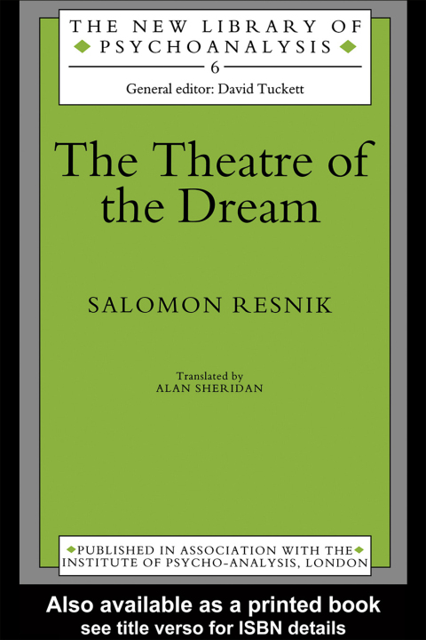 Cover image for book The Theatre of the Dream