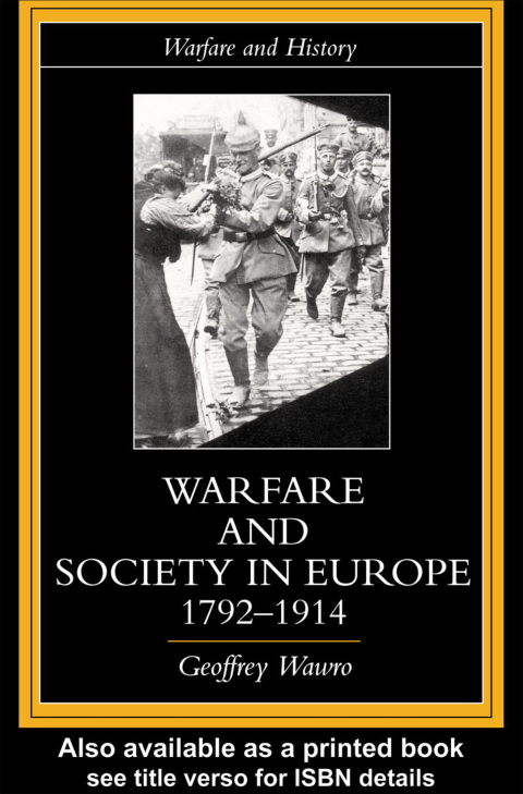 Cover image for book Warfare and Society in Europe, 1792- 1914