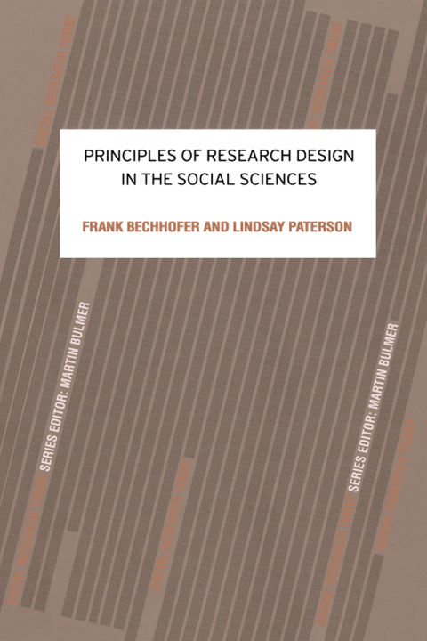 Cover image for book Principles of Research Design in the Social Sciences