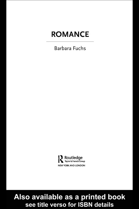 Cover image for book Romance