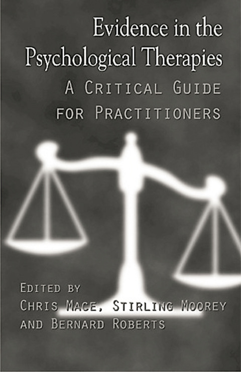Cover image for book Evidence in the Psychological Therapies