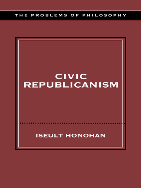 Cover image for book Civic Republicanism