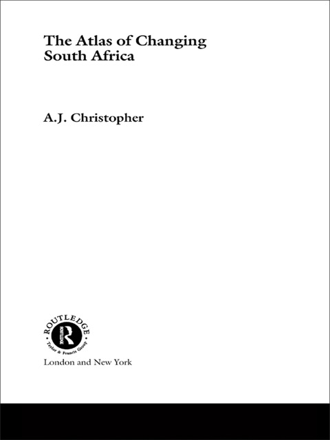 Cover image for book Atlas of Changing South Africa
