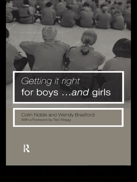 Cover image for book Getting it Right for Boys ... and Girls