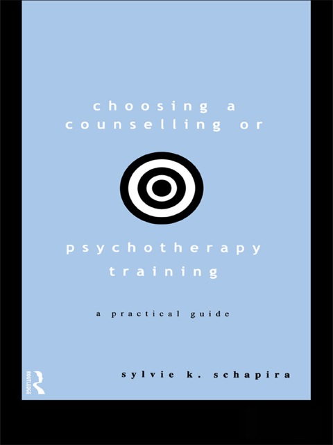 Cover image for book Choosing a Counselling or Psychotherapy Training
