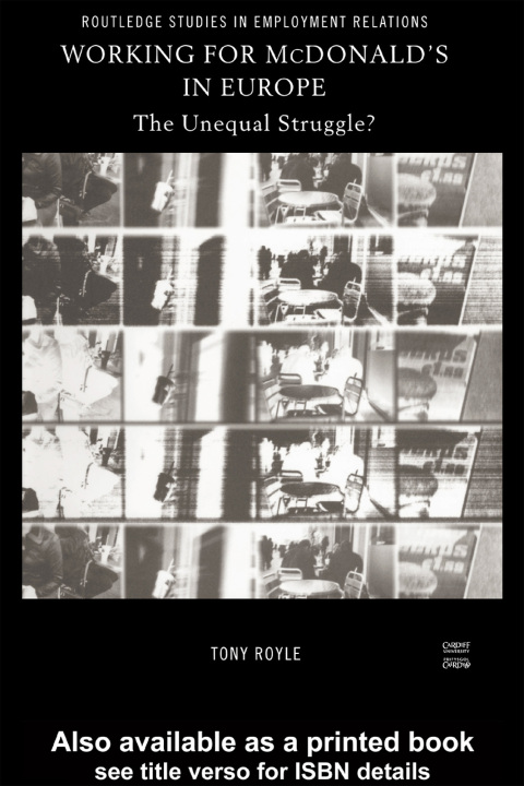 Cover image for book Working for McDonald's in Europe