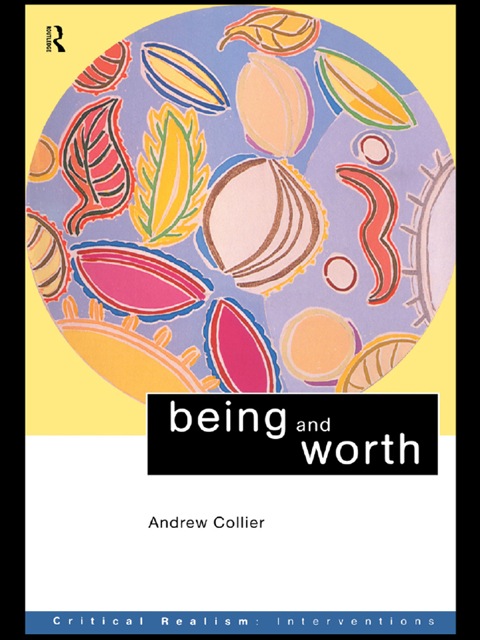 Cover image for book Being and Worth