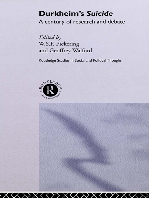Cover image for book Durkheim's Suicide