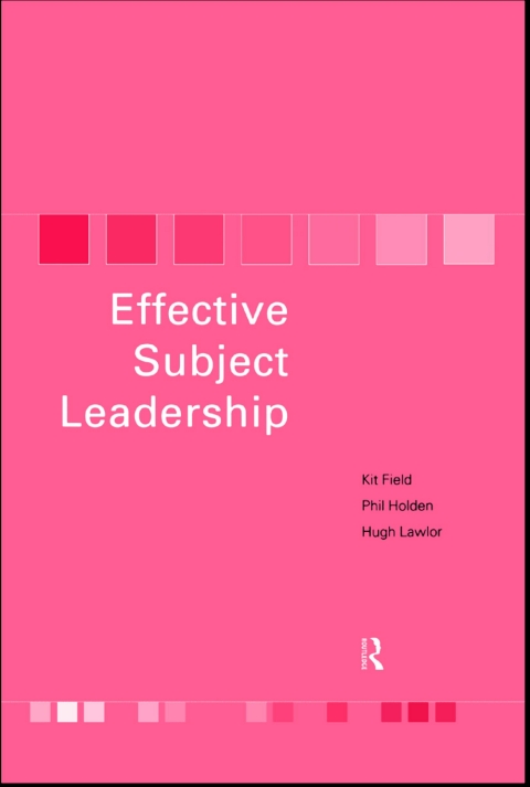 Cover image for book Effective Subject Leadership