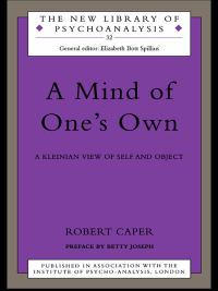 Titelbild: A Mind of One's Own 1st edition 9780415199117