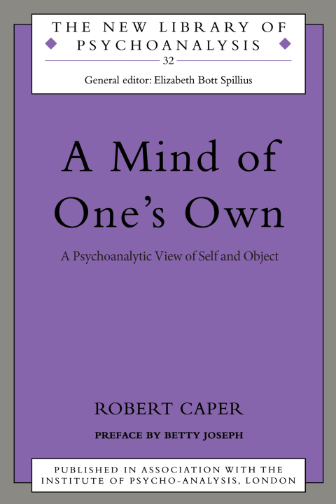 Cover image for book A Mind of One's Own