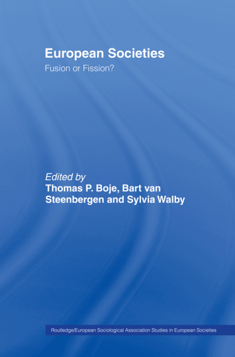 Cover image for book European Societies