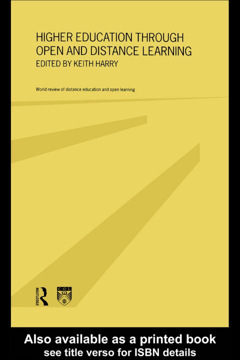 Cover image for book Higher Education Through Open and Distance Learning