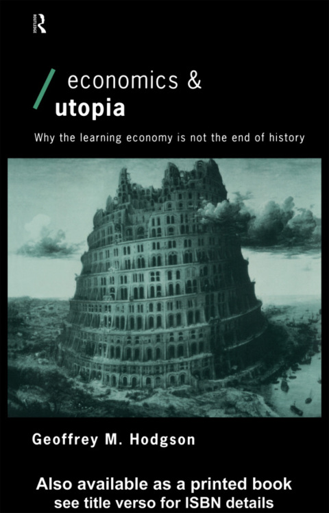 Cover image for book Economics and Utopia