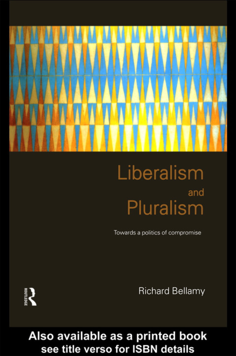Cover image for book Liberalism and Pluralism
