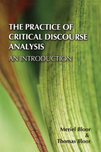 صورة الغلاف: The Practice of Critical Discourse Analysis: an Introduction 1st edition 9780340912379