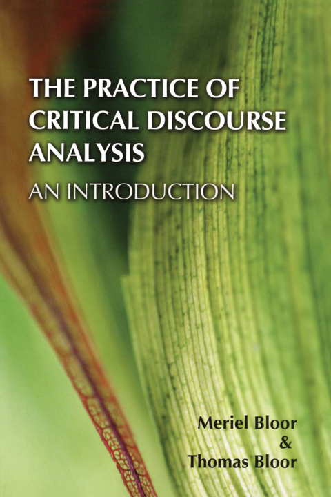 Cover image for book The Practice of Critical Discourse Analysis: an Introduction