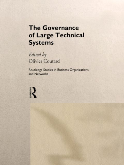 Cover image for book The Governance of Large Technical Systems