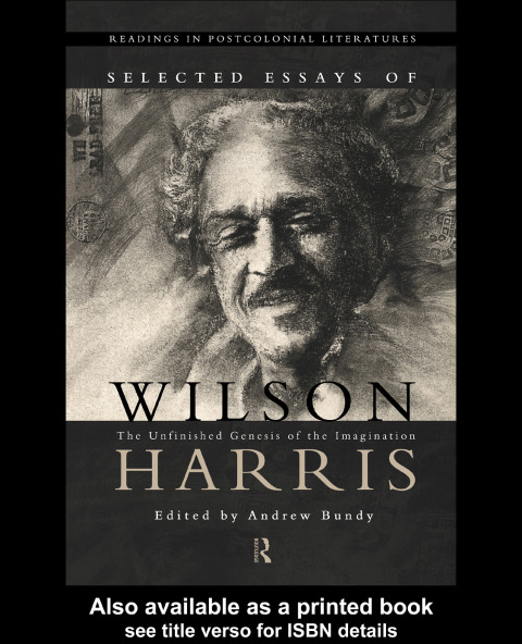 Cover image for book Selected Essays of Wilson Harris