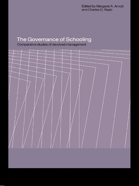 Cover image for book The Governance of Schooling