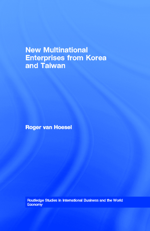Cover image for book New Multinational Enterprises from Korea and Taiwan