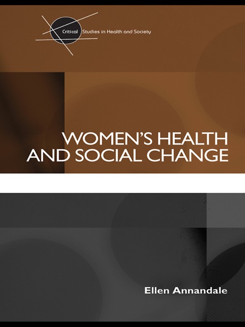 Cover image for book Women's Health and Social Change