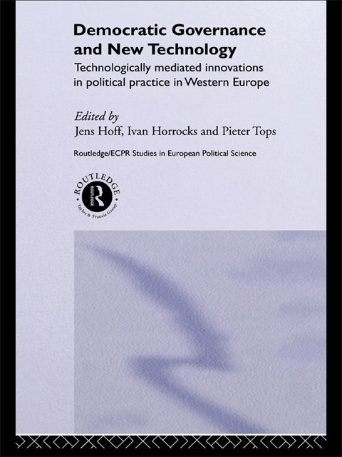 Cover image for book Democratic Governance and New Technology