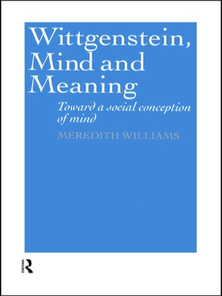 Wittgenstein, Mind and Meaning