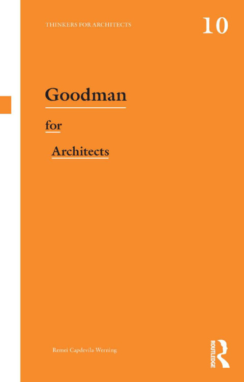 Cover image for book Goodman for Architects