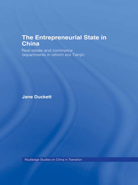 Cover image for book The Entrepreneurial State in China