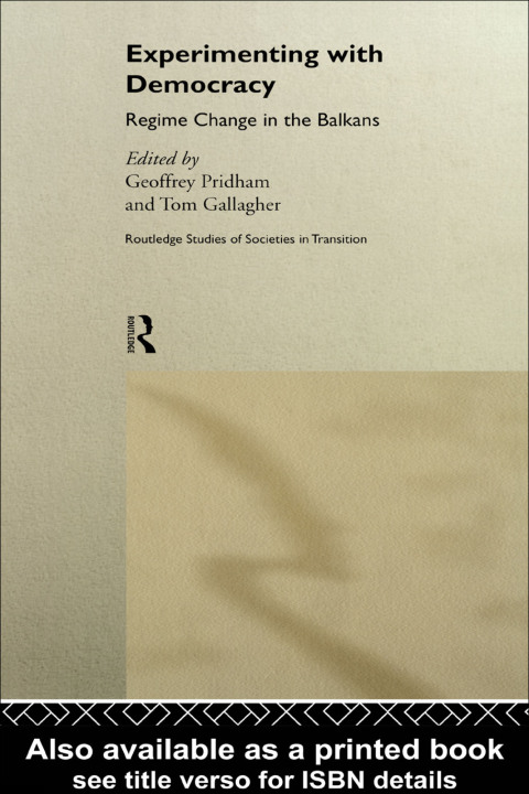 Cover image for book Experimenting With Democracy